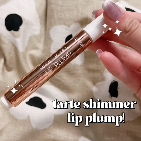 BRAND NEW Tarte shimmer “honeysuckle” lip plump - Picture 2 of 5